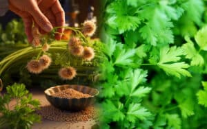 « Je ne les jetterai plus jamais » : l’astuce méconnus des tiges de persil montées en graines