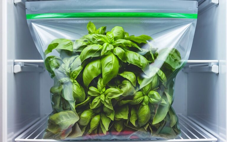 Du basilic frais toute l’année ? Découvrez comment le congeler correctement pour le savourer plus longtemps